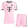 FC Bayern München Målmand Børn 2025-26 Pink - Fodboldtrøjer (S/S)